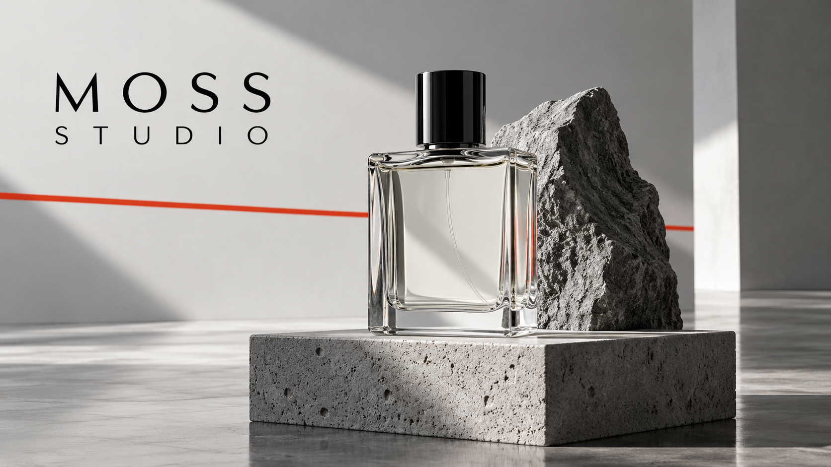 Minimal Fragrance Campaign example for moss image