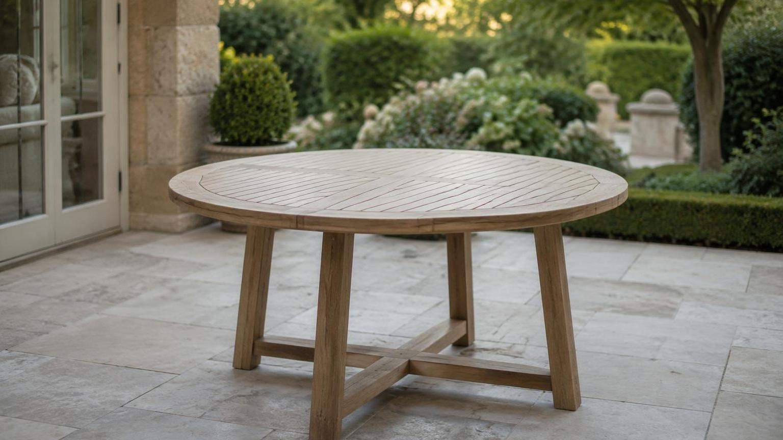 Dreamina remove table from video prompt example 2: Repair the background naturally