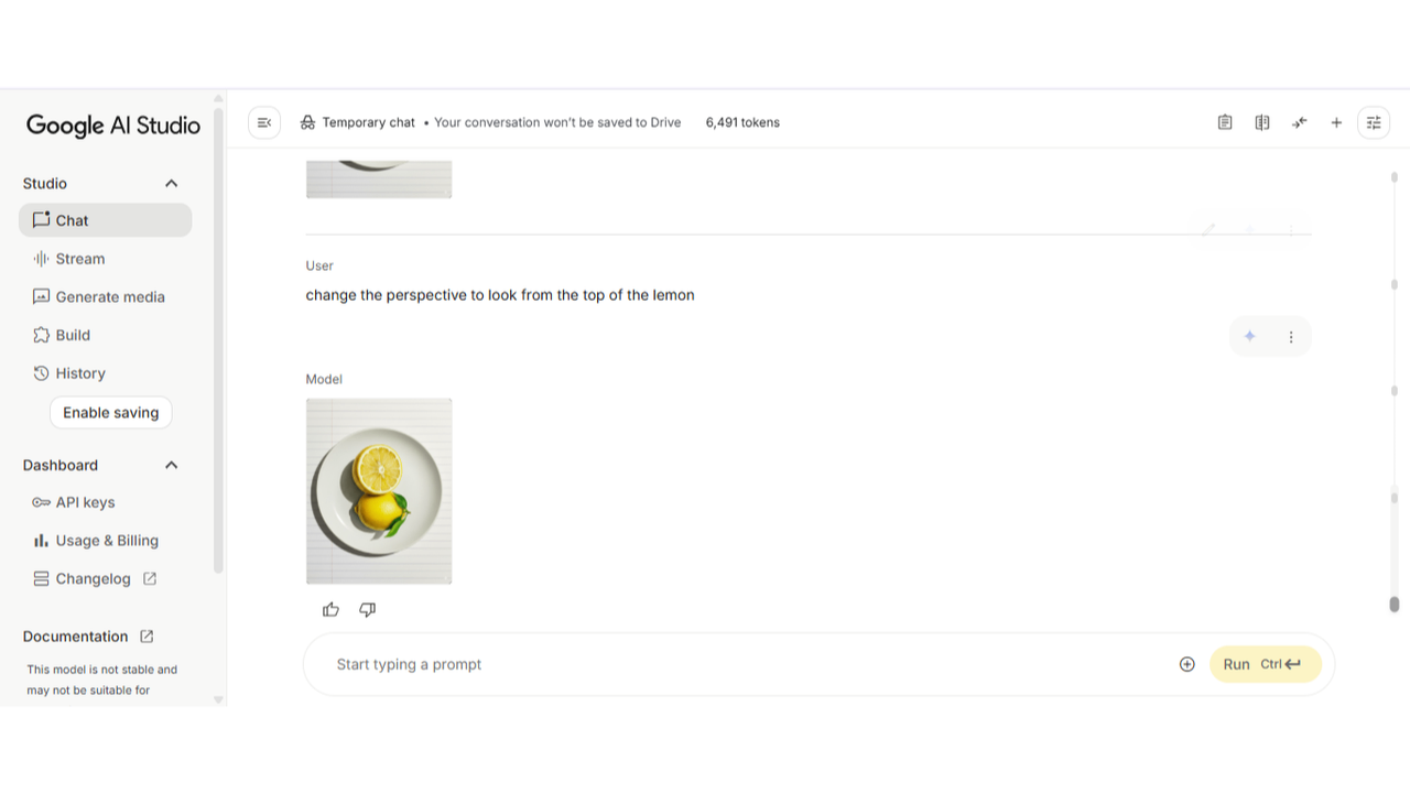 Change the perspective