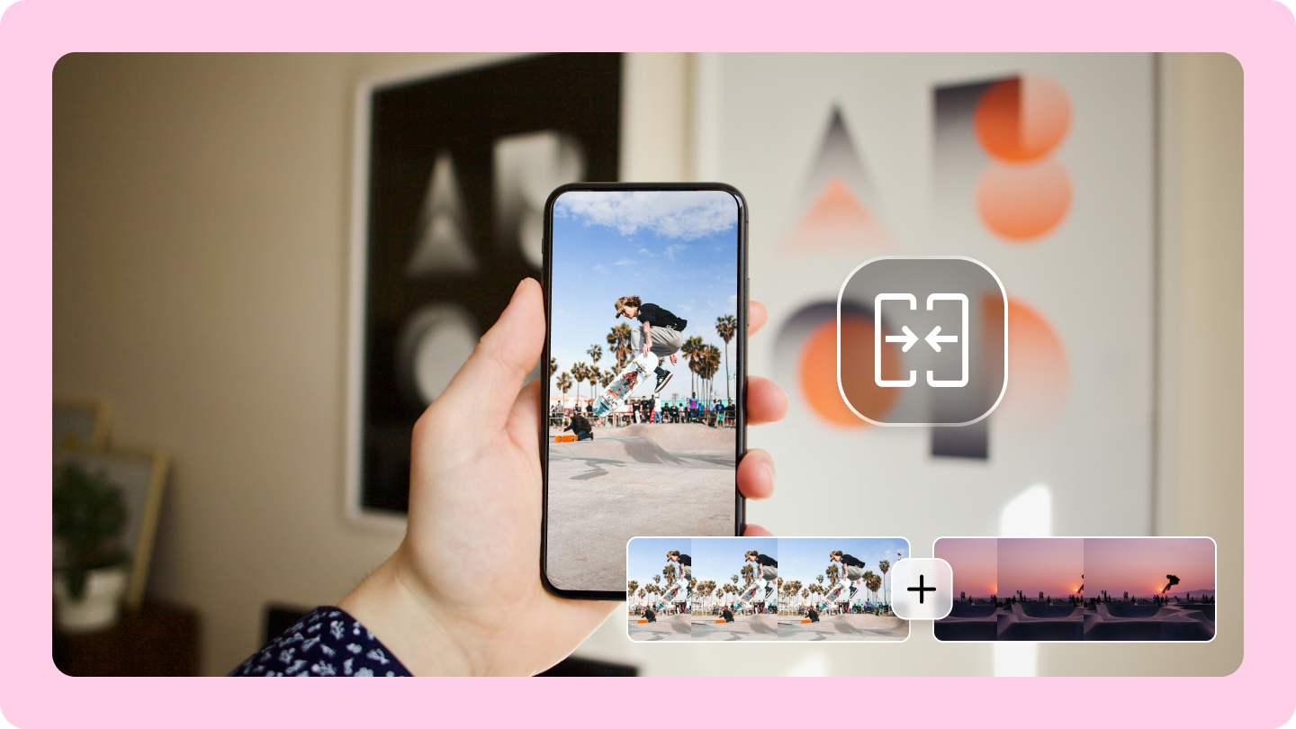 merge videos on iPhone