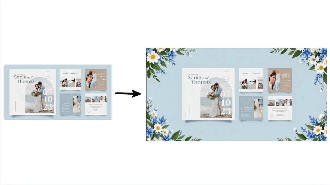 AI image expander