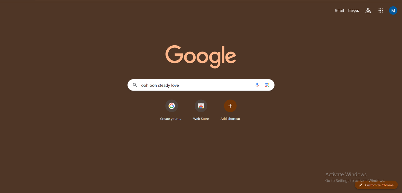 Ищите песню по ключевым словам из текста на главной странице Google.