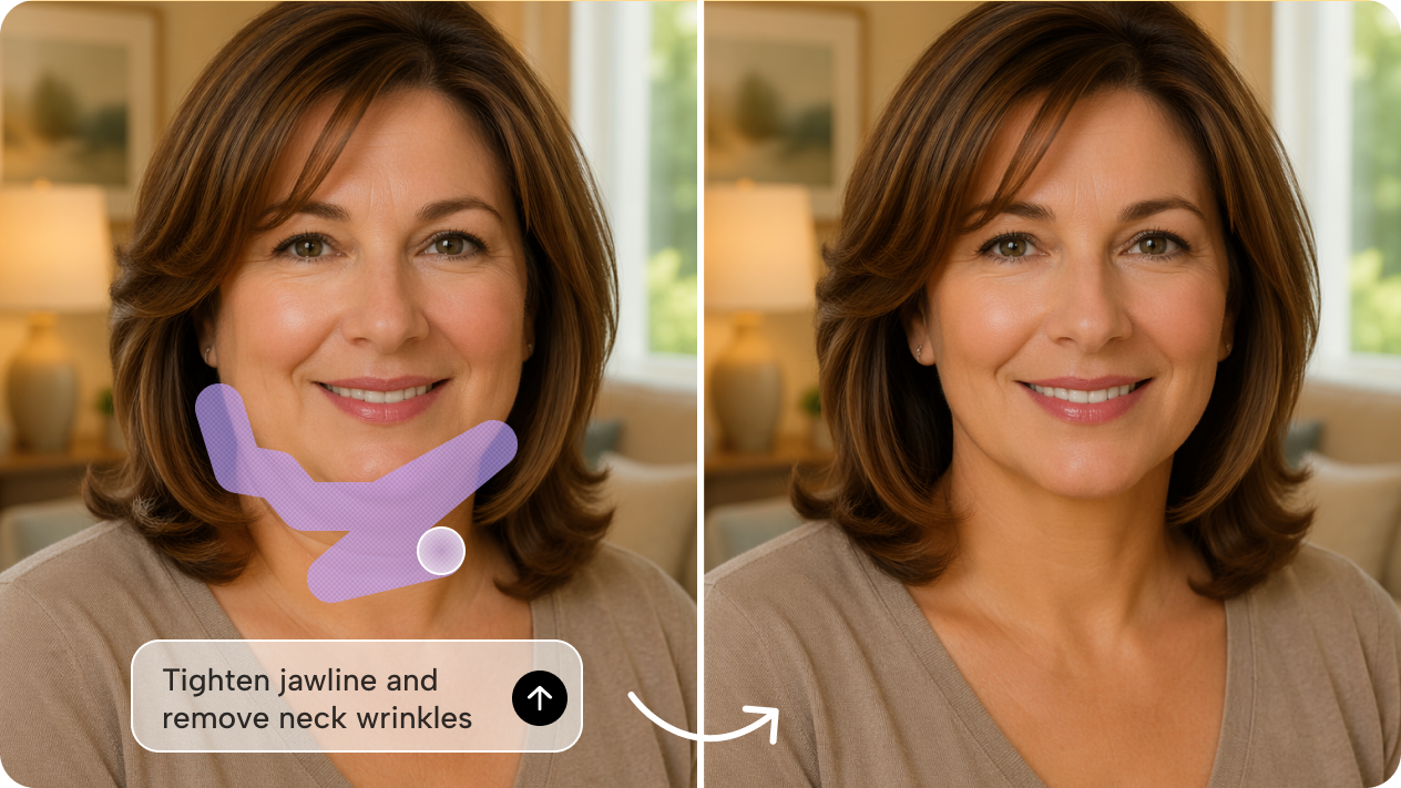 Refine with Interactive editing