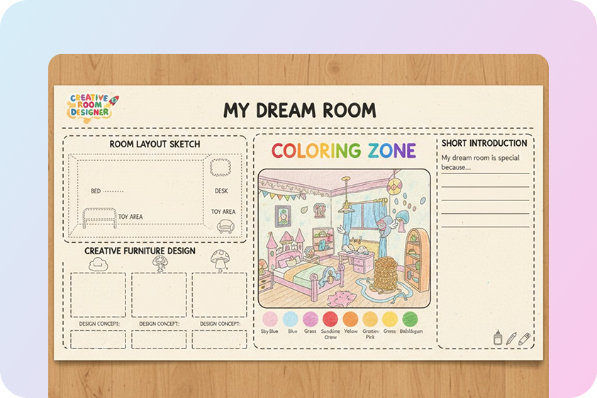 Fiches pédagogiques de coloriage