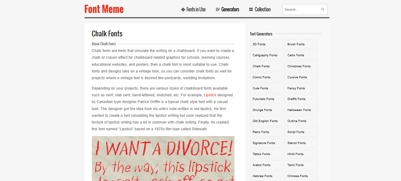 Font Meme