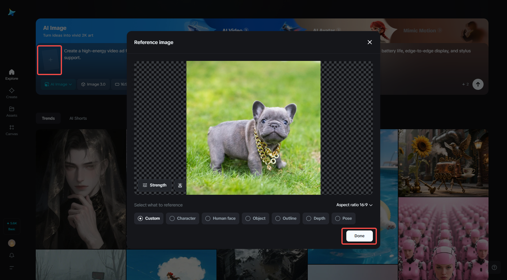 ai dog to human
