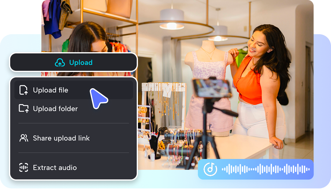 Easy drag-and-drop interface for quick edits