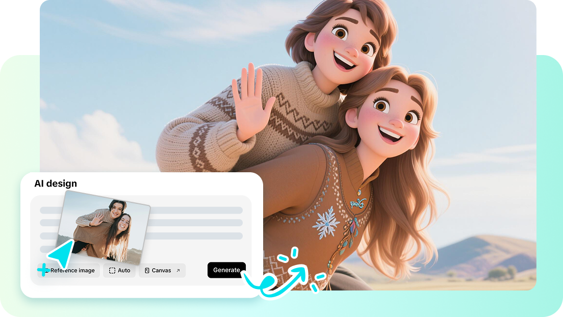 AI design tool in Pippit