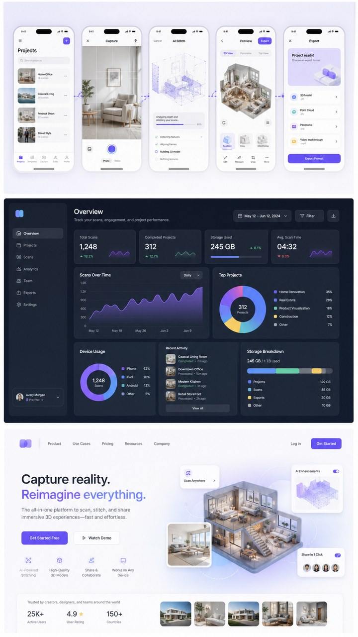 google stitch ai mobile hero