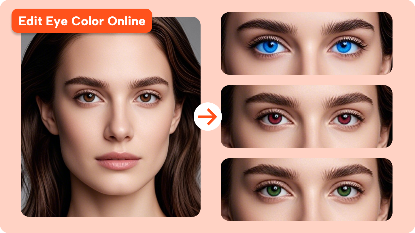 changer la couleur des yeux en ligne