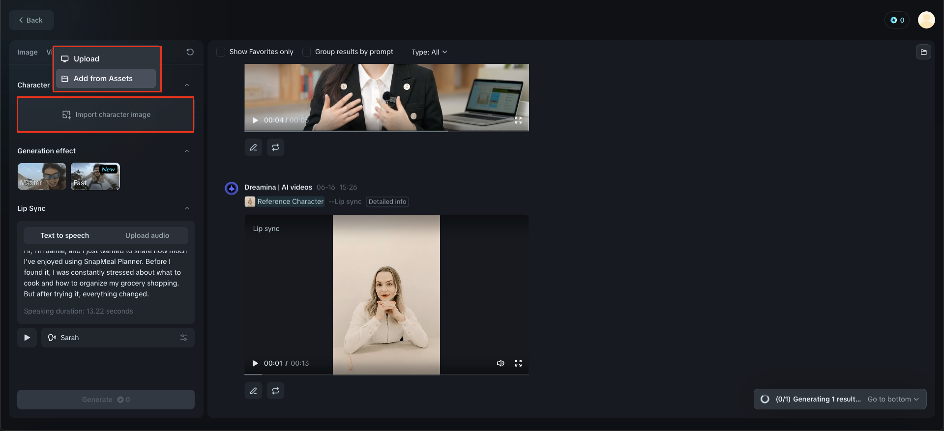 video testimonial examples