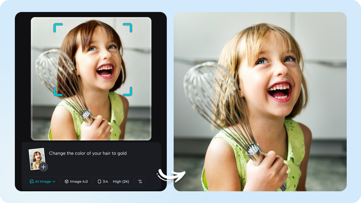 sempurna dengan penyuntingan interaktif