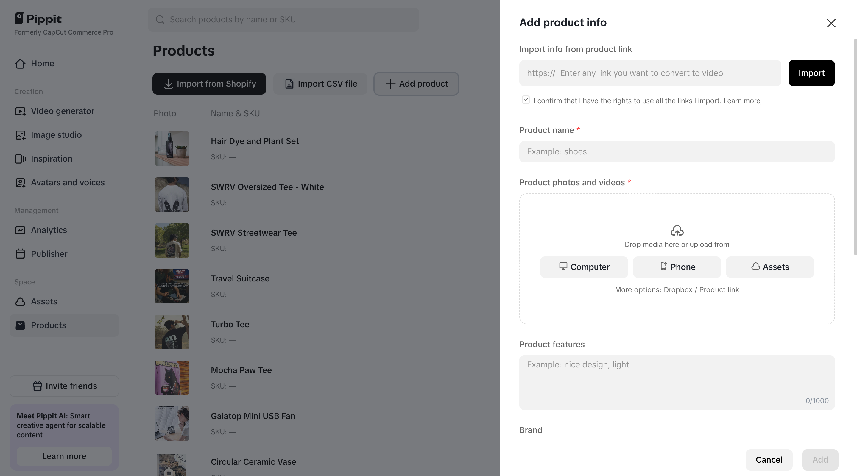 Marketplace integration