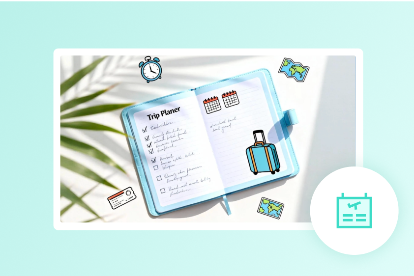  organized throughout your vacation