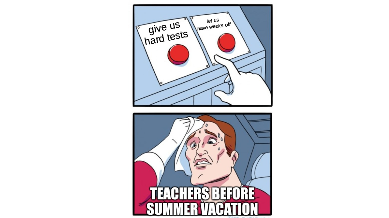 Two buttons meme