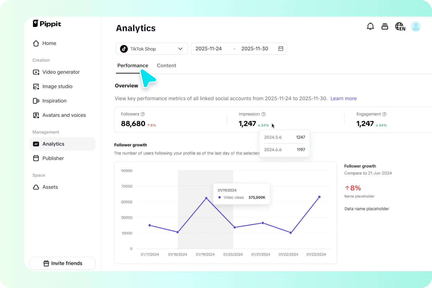 Shape AI Post Ideas for Instagram Growth for platform-native publishing