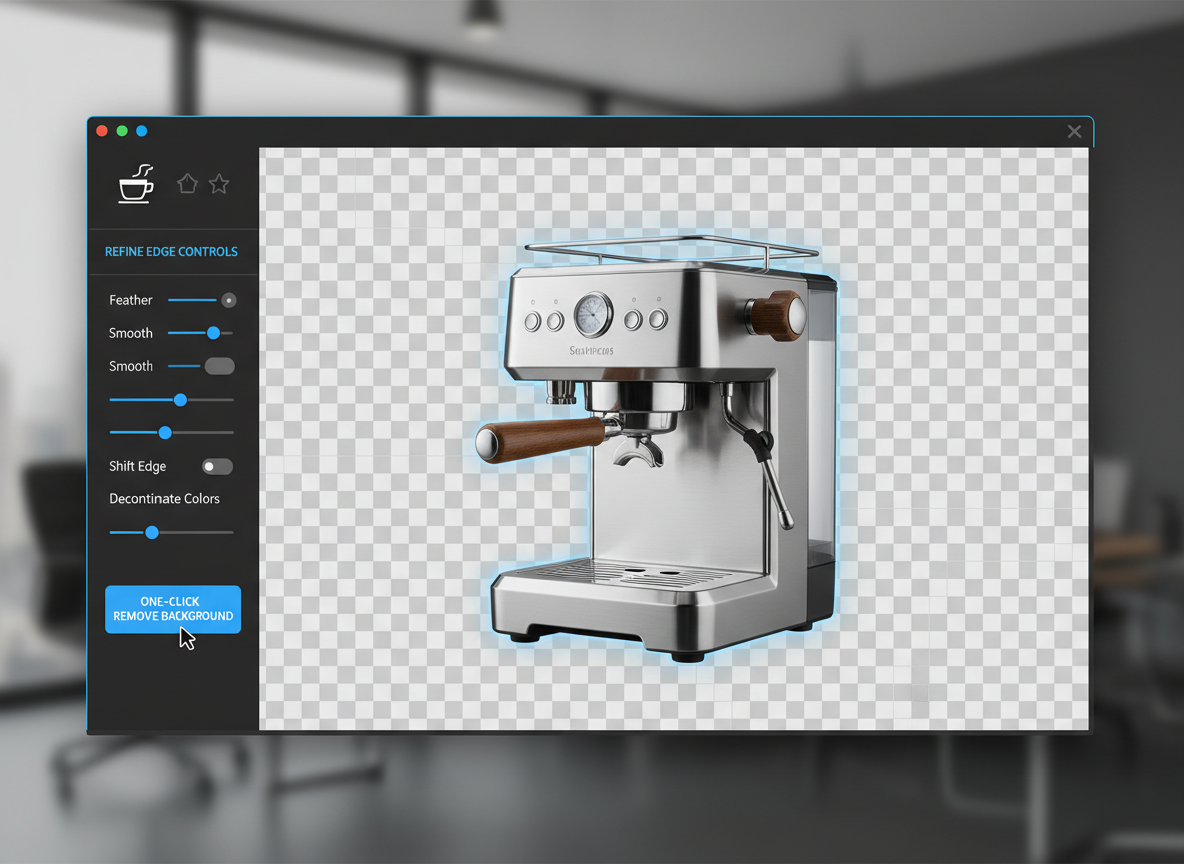 Demo ng tampok: isang-click na background remover sa CapCut AI image editor libre