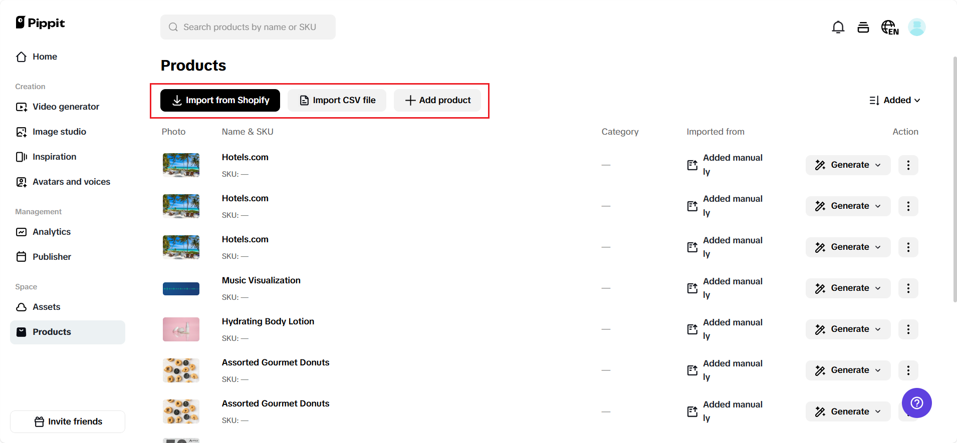 E-commerce marketplace integration