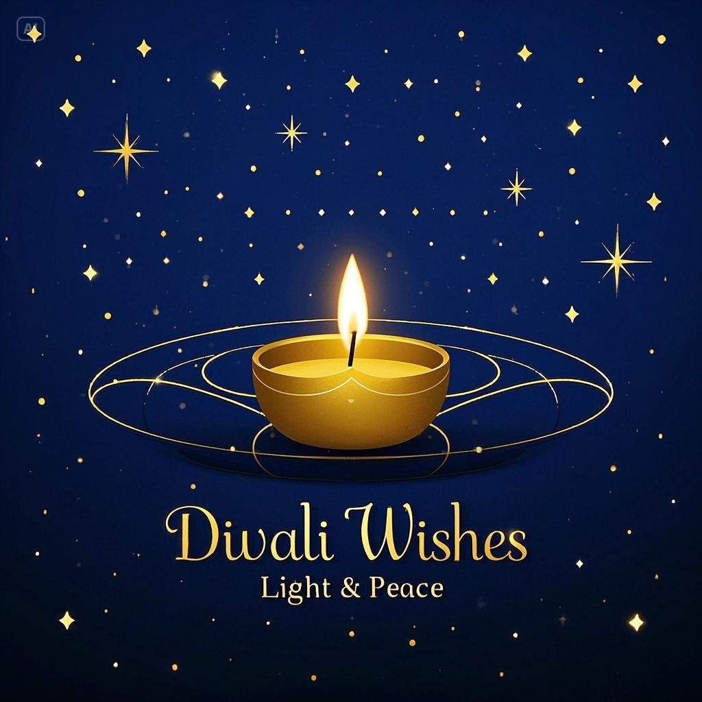 Traditional happy Diwali card