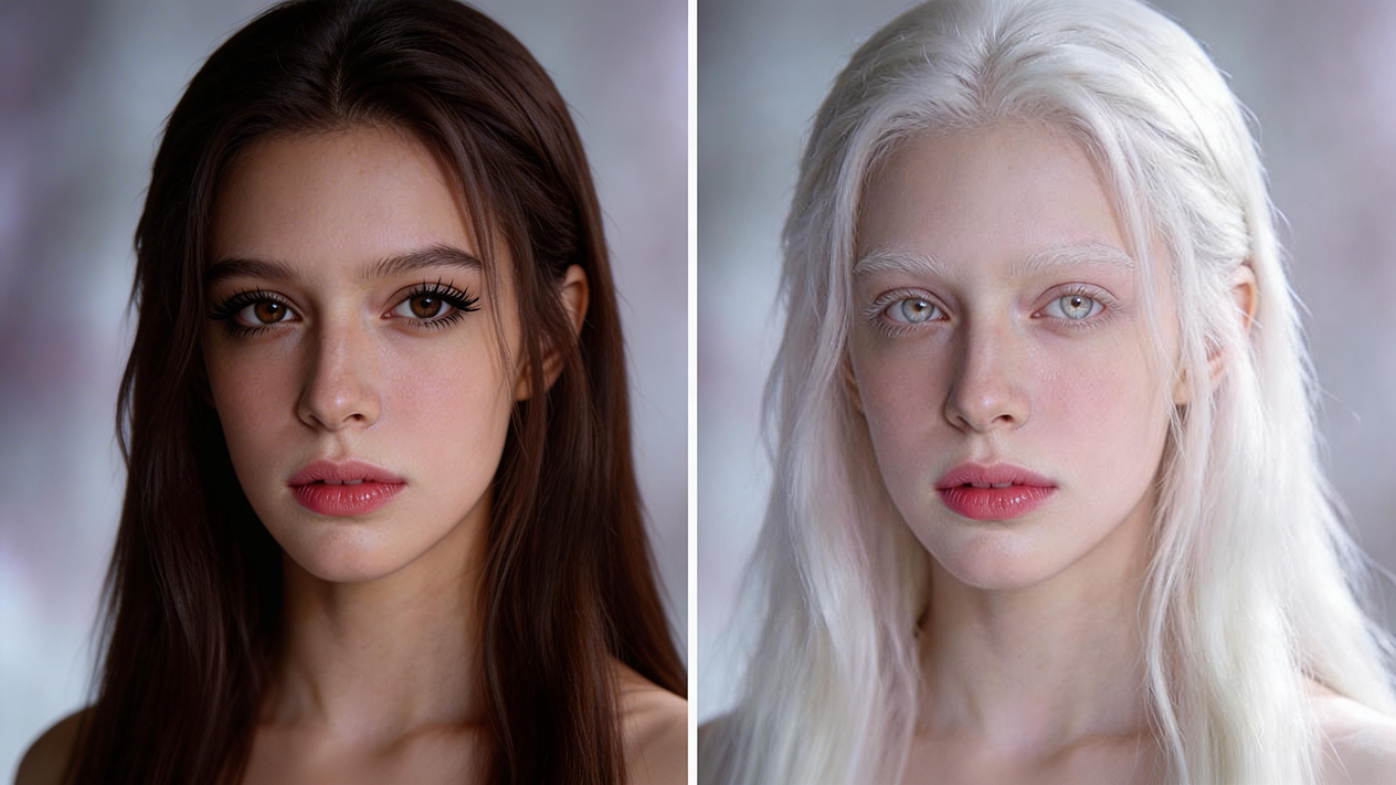 Viral Albino Trend