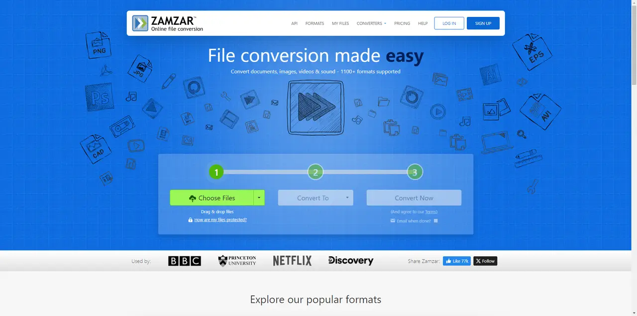 Upload your file