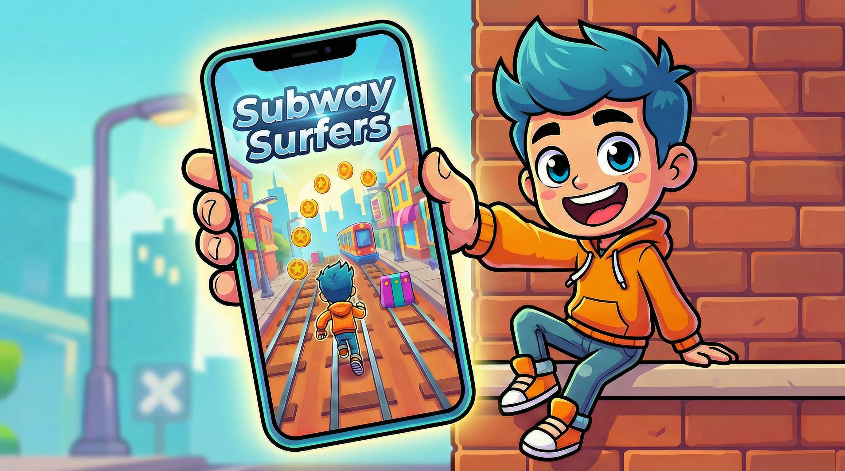 Subway Surfers Template Trend on CapCut
