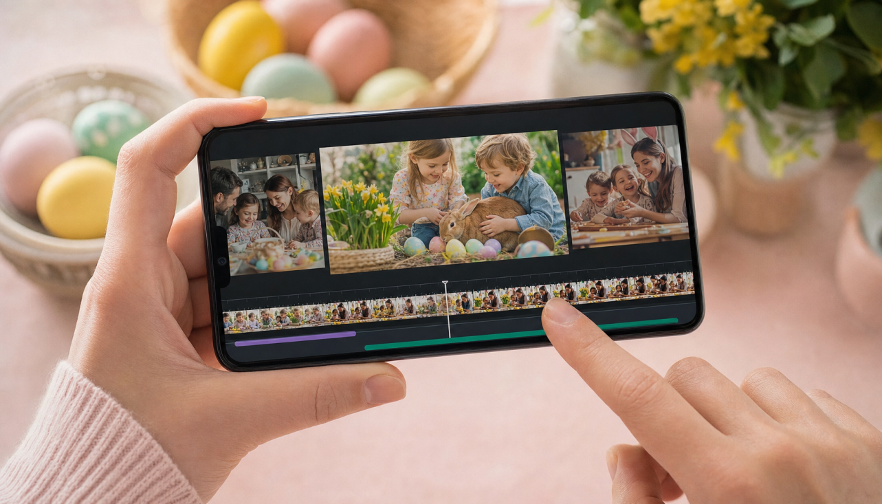 Easter Family Video Editing Tutorial for Shareable AI Videos