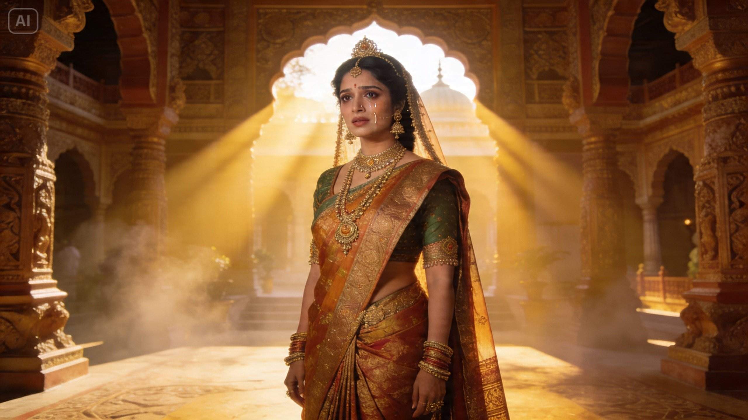 Radha rani ai Foto-Prompt-Funktion