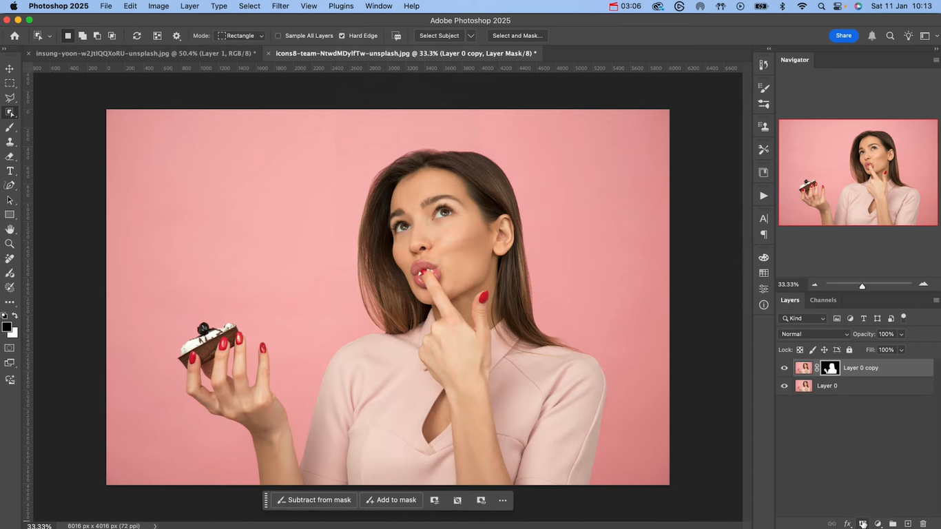 Add layer mask