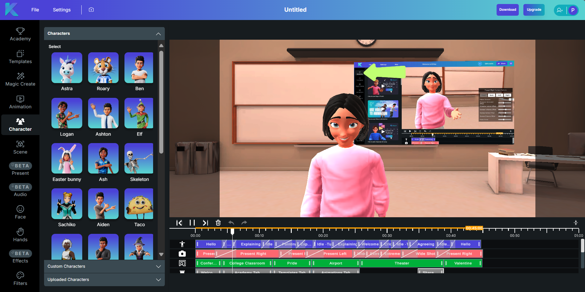 App ng tagalikha ng 3D anime character
