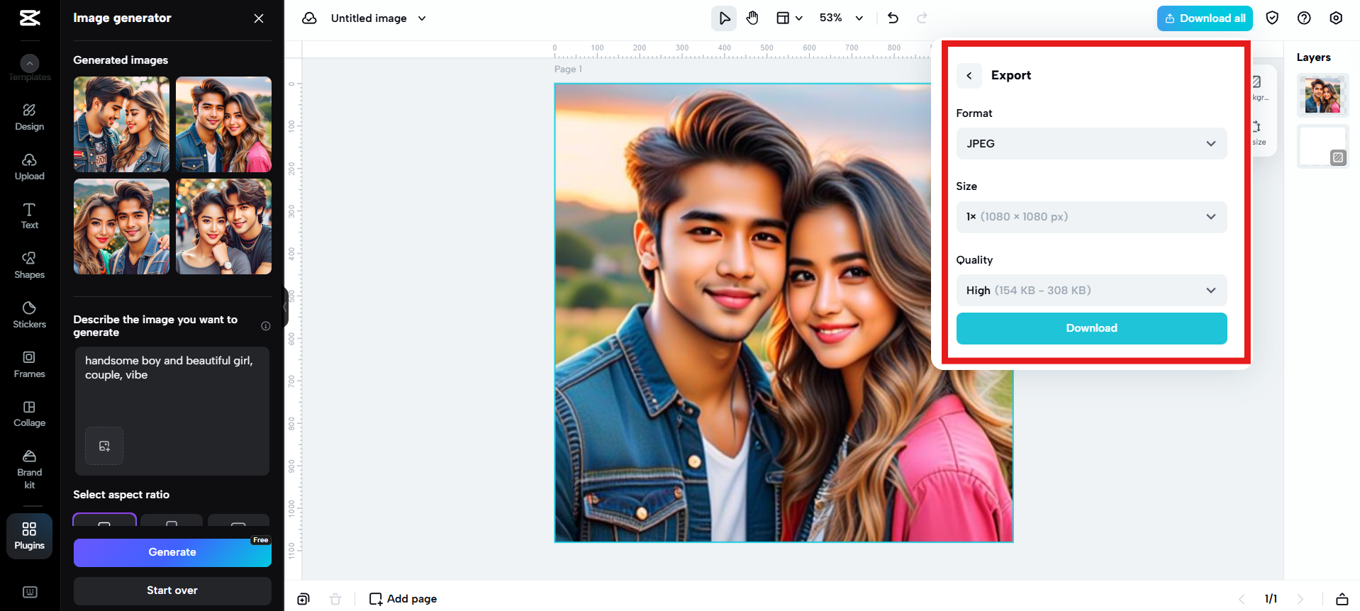 Baixar e compartilhar