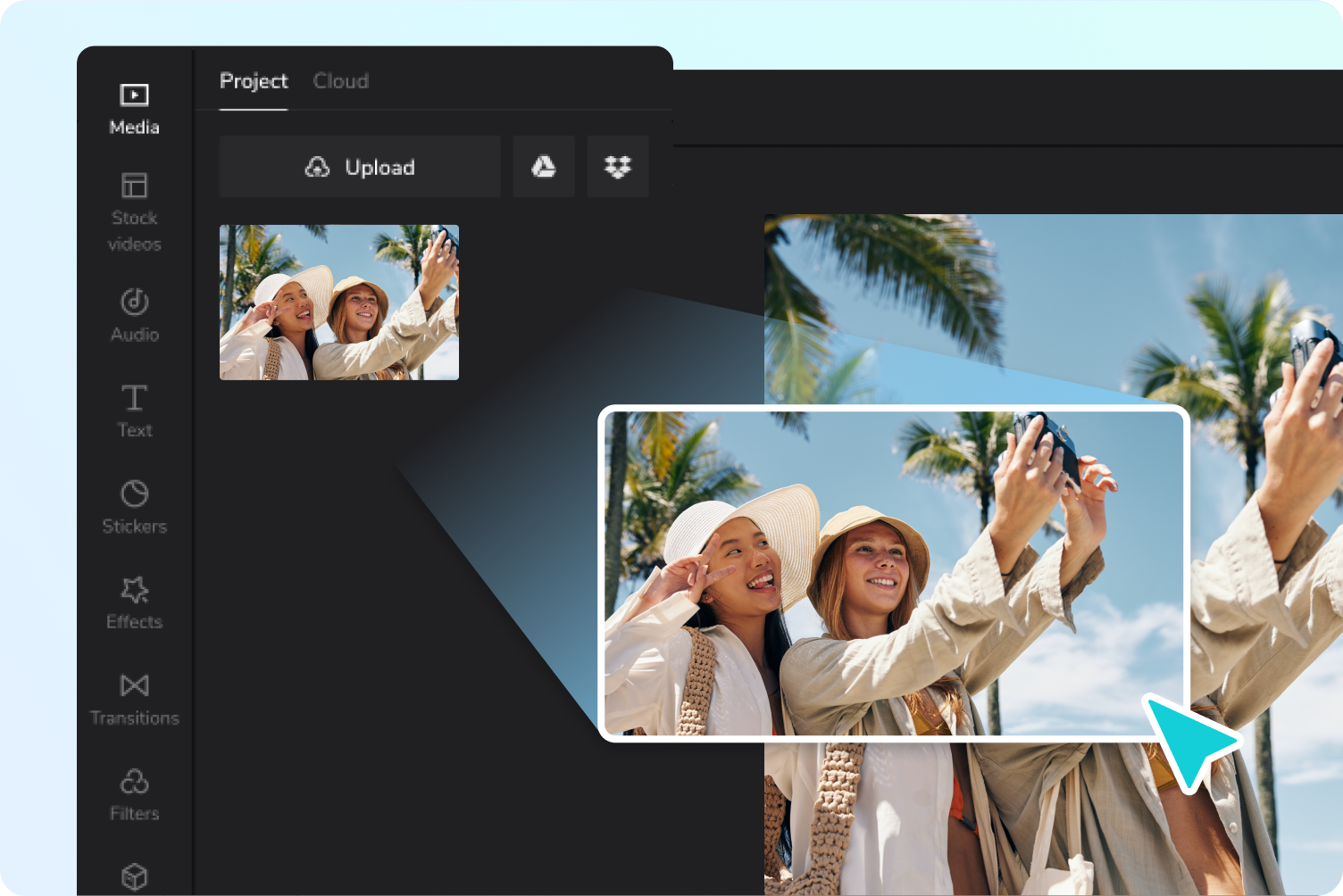 Import your video