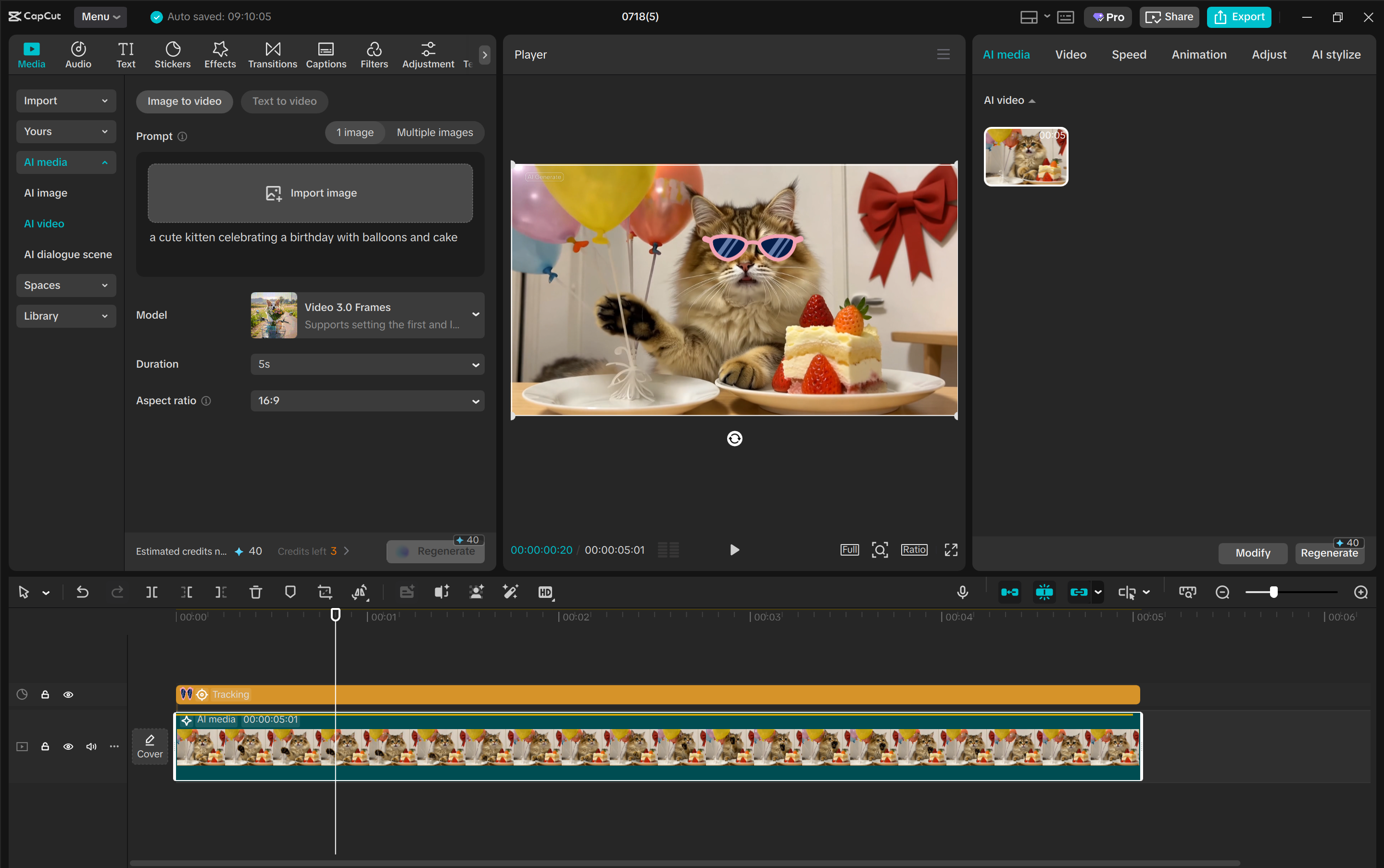 Interface ng CapCut desktop video editor - isang mas mabilis na paraan upang i-convert ang mga larawan sa mga video