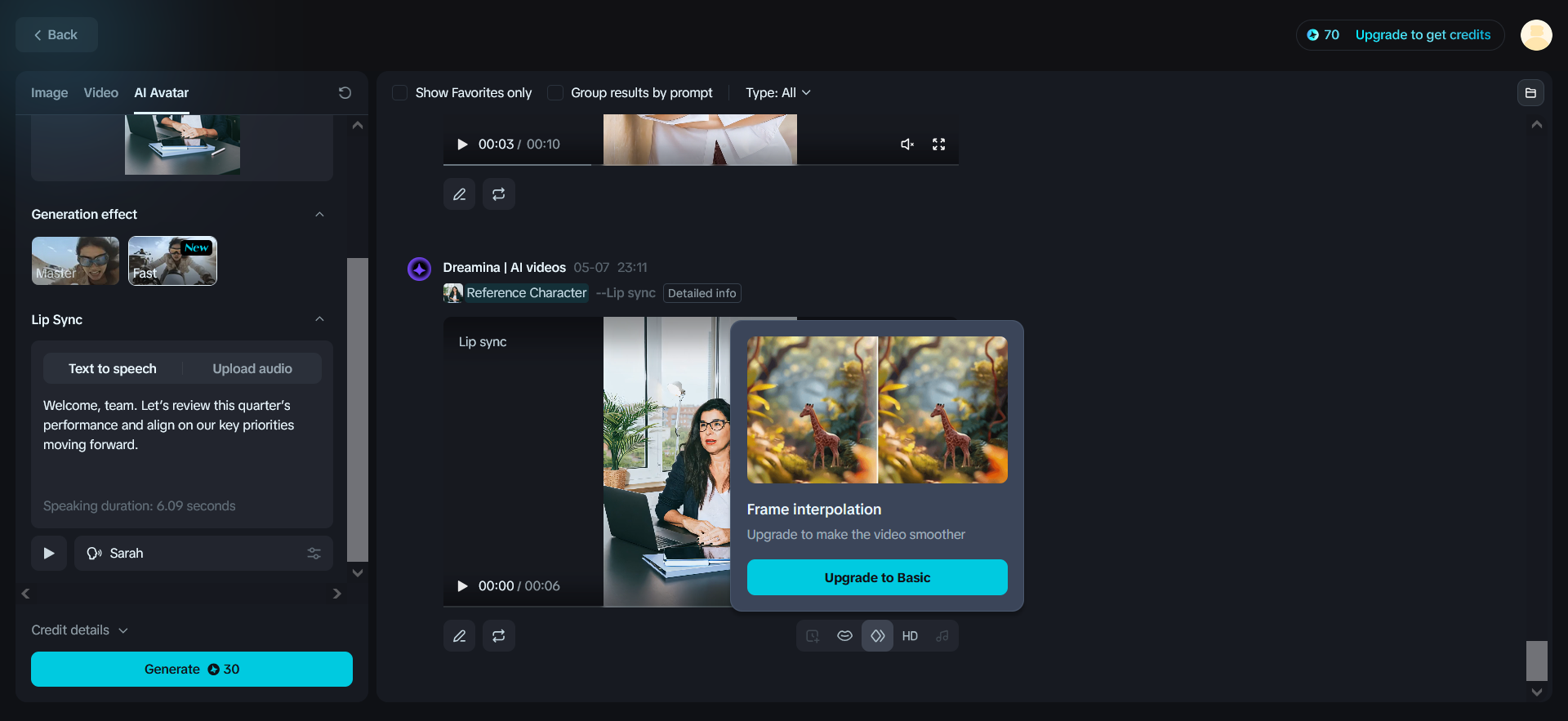 Interpolação de quadros