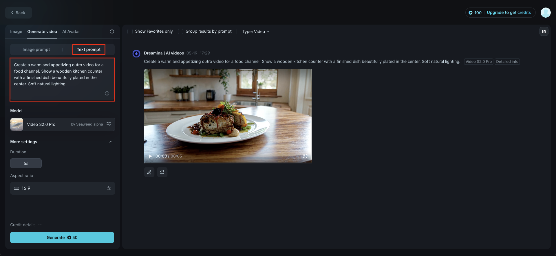 Textaufforderungen eingeben