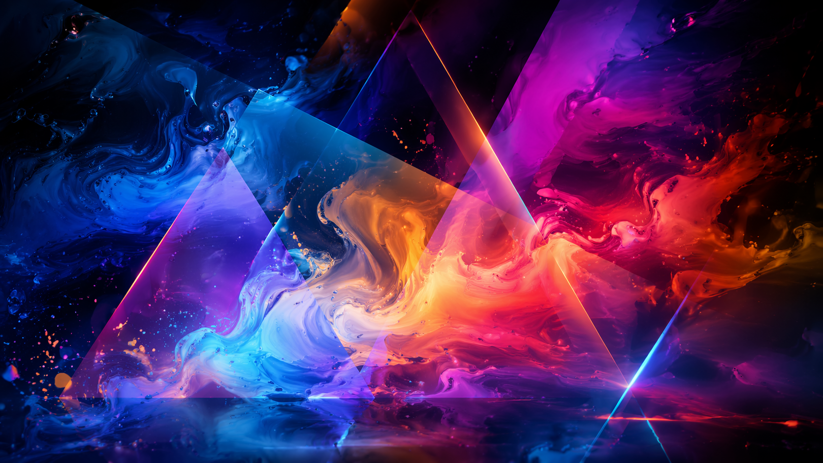 Halimbawa ng prompt ng Dreamina Image FX AI 5: Liquid Abstract Remix