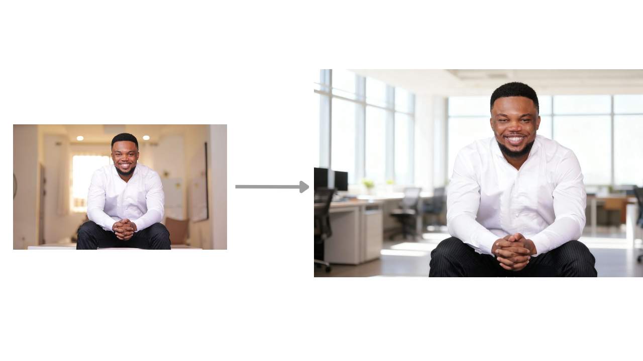AI inpainting
