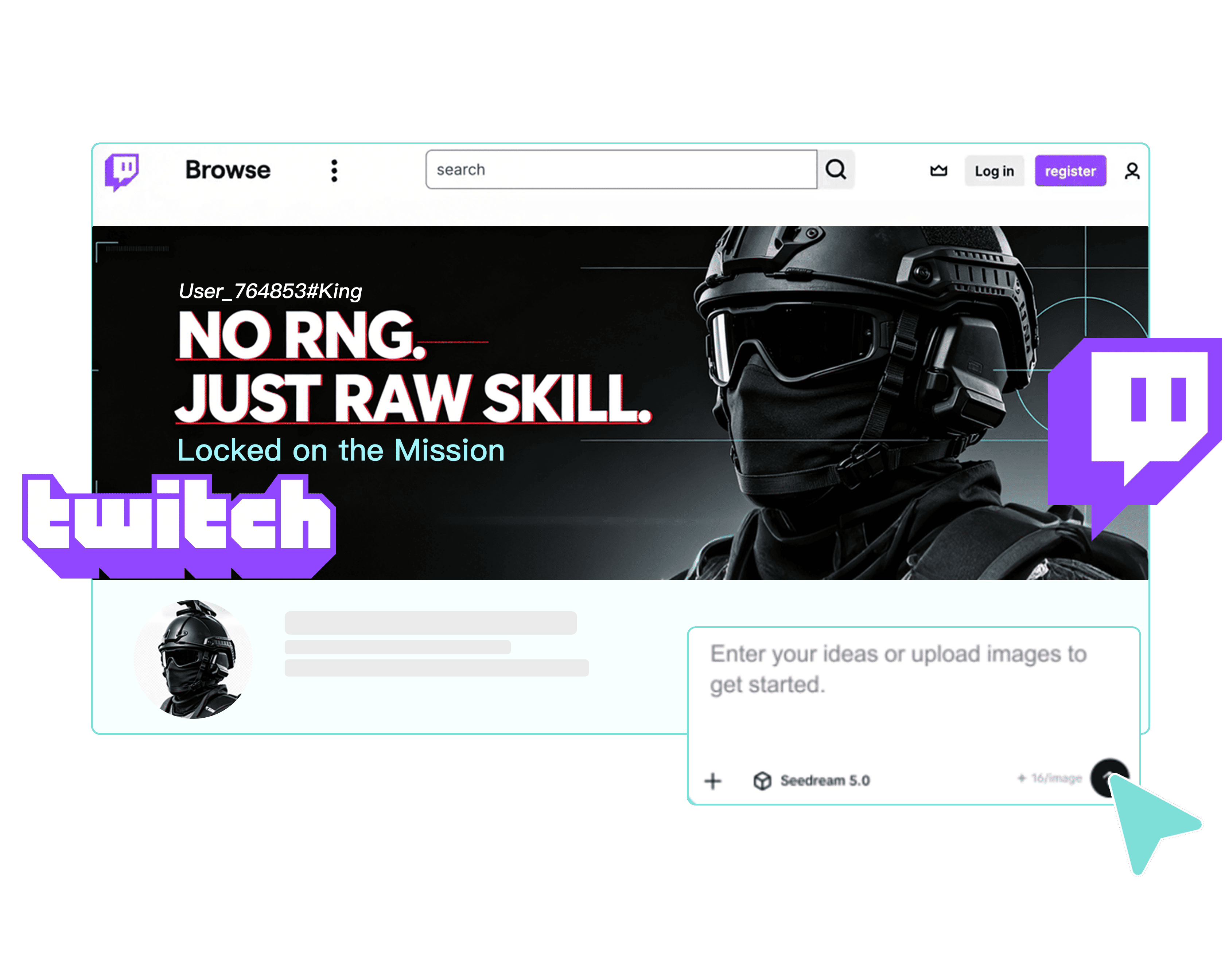 Canlı Yayınınızı Tanıtmak için Twitch AraçlarınaCapCut !
