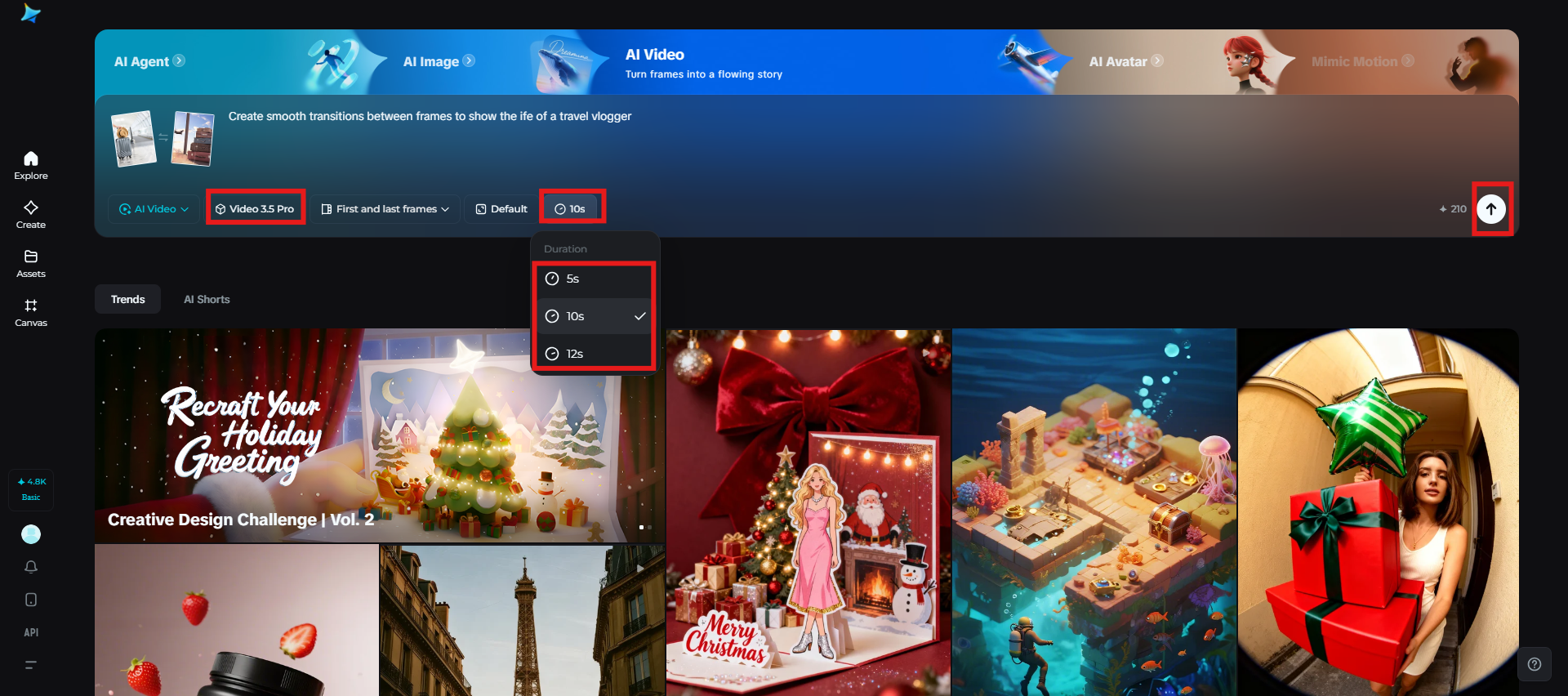 Personalizați setările și generați