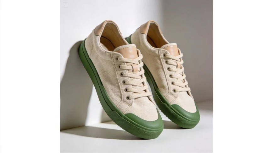 Sustainable eco-friendly sneakers
