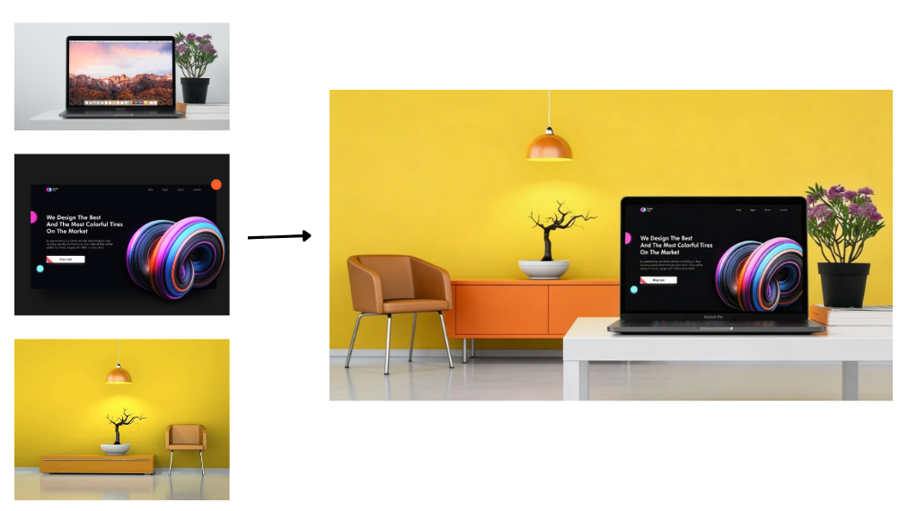 Dreamina 'da çoklu görüntü birleştirme özelliği