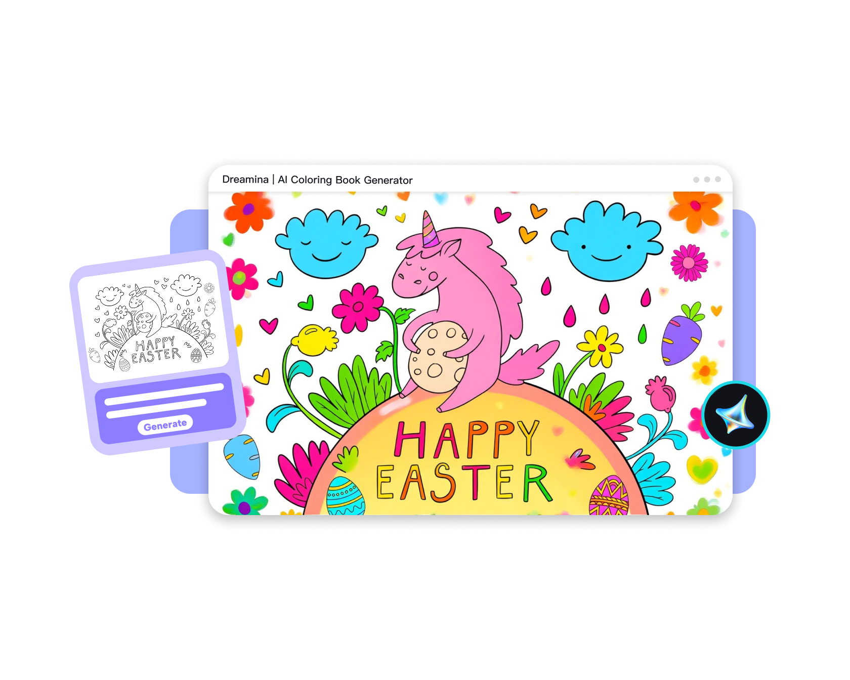 AI Coloring Book Generator