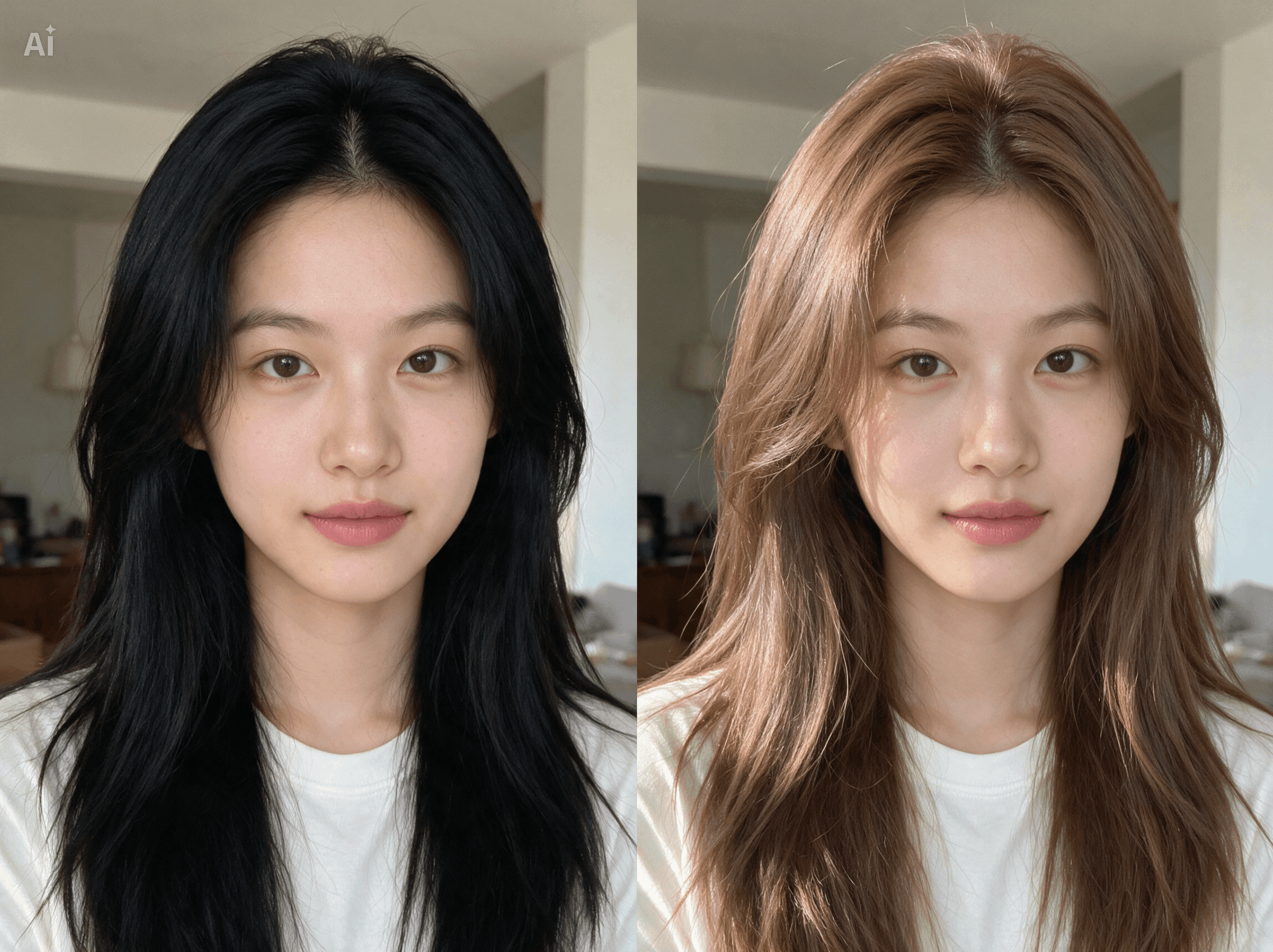 Light Brown Hair Filter