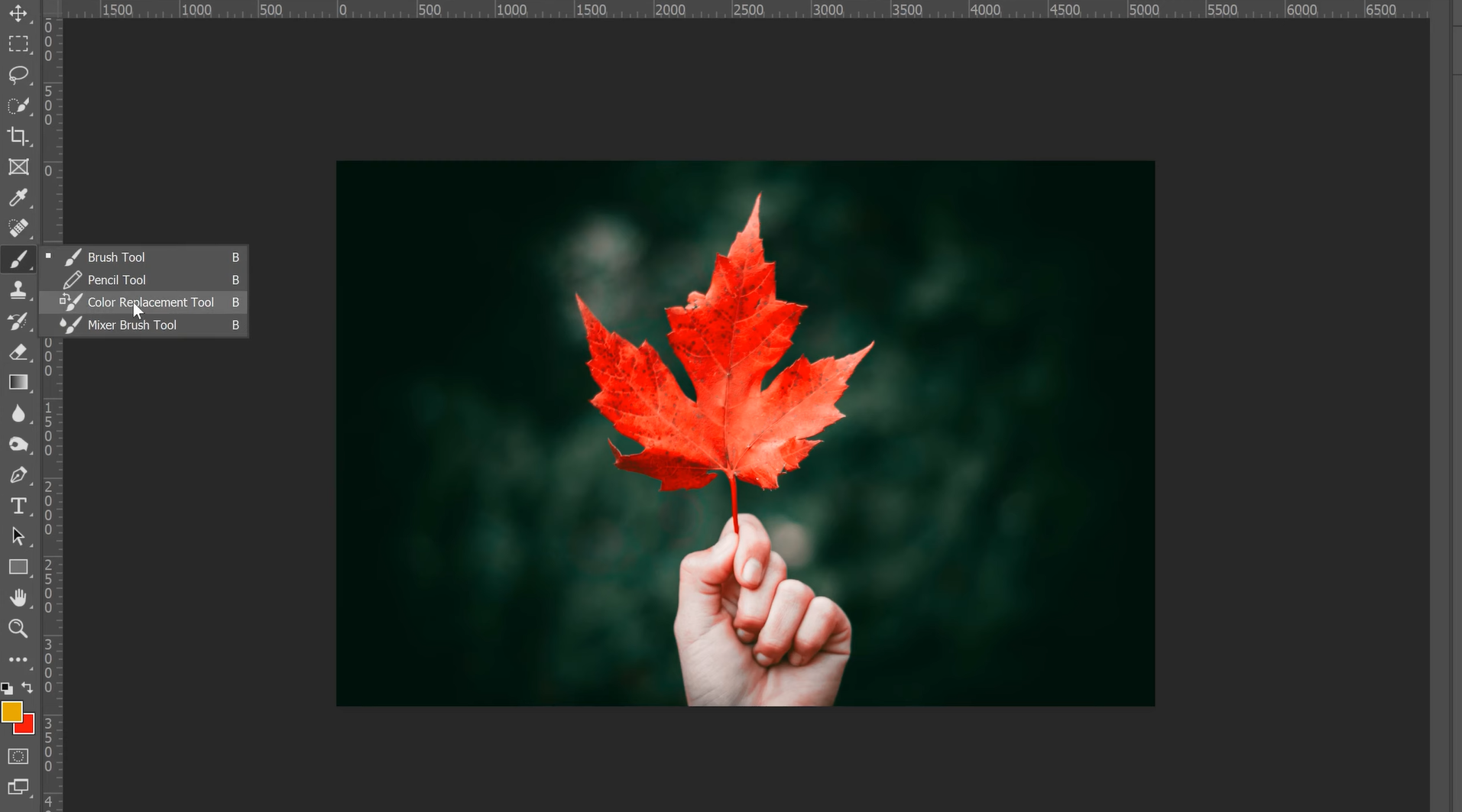how to change somethings color in photoshop