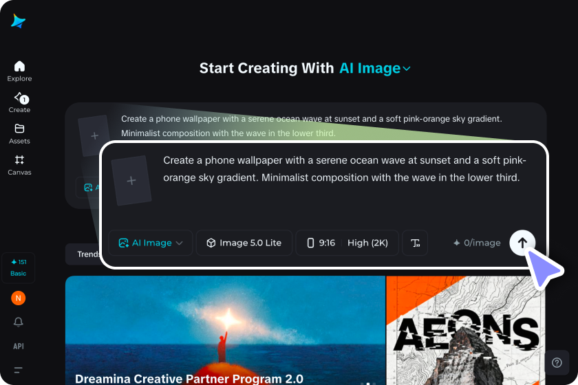 Describe your ideal wallpaper aesthetic 
