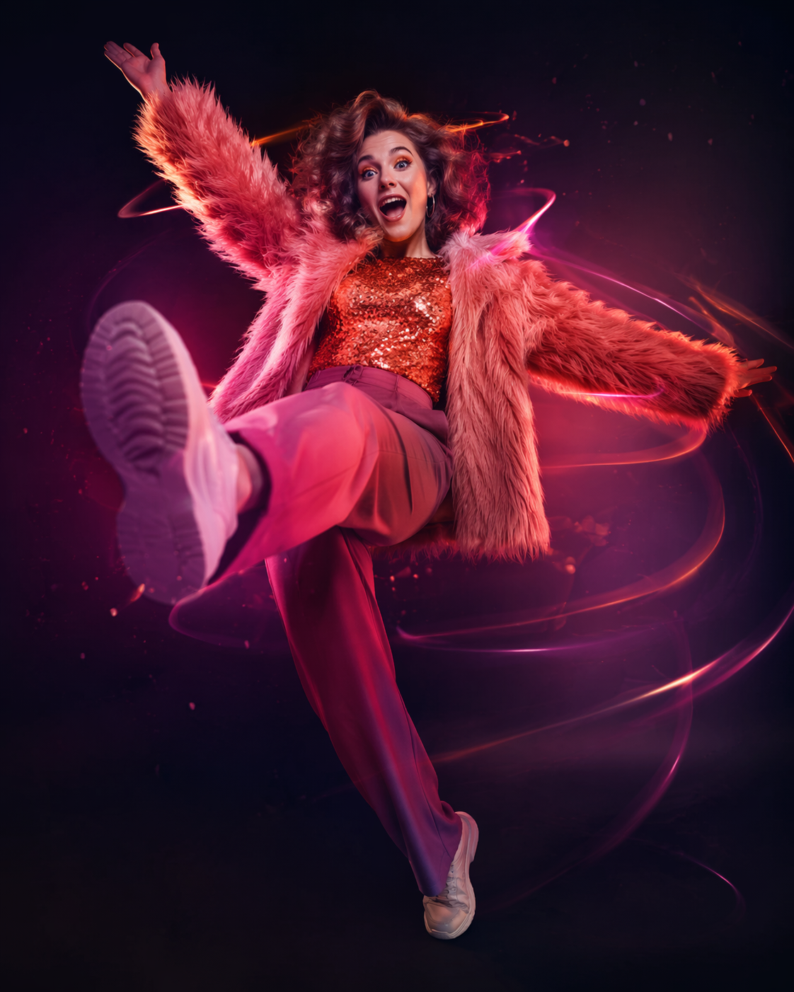 Dreamina Gimme AI photo editor prompt prompt example 1: Cinematic Portrait Refresh