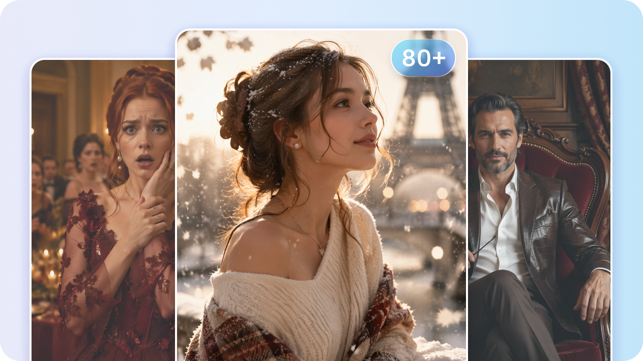80+ Cinematic AI Avatars