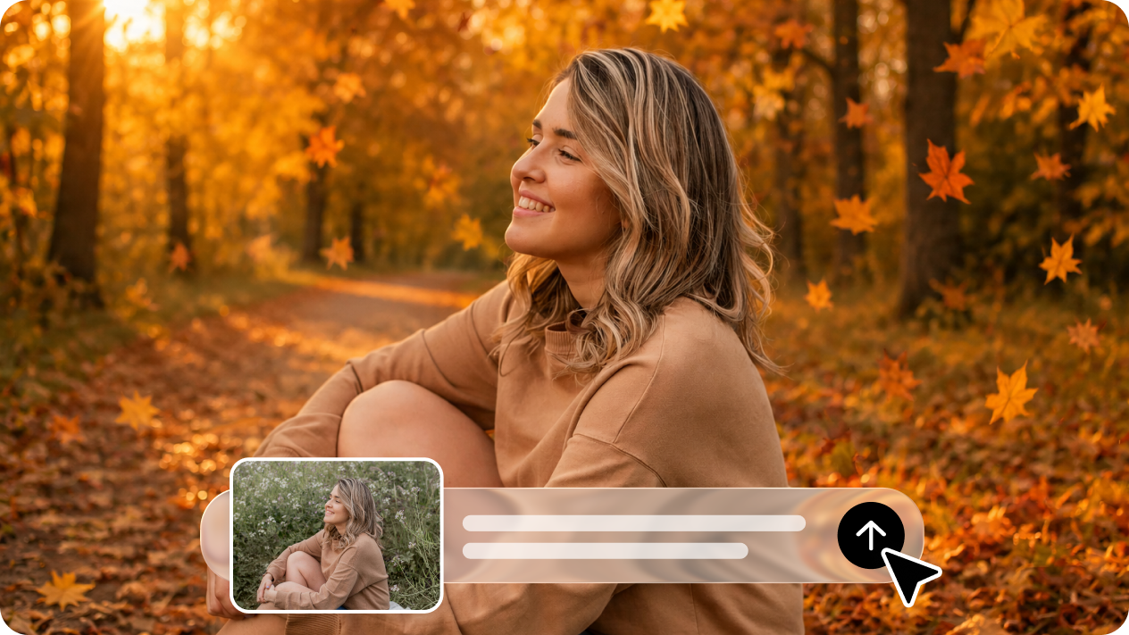 Apply autumn filters to any photo with image-to-image
