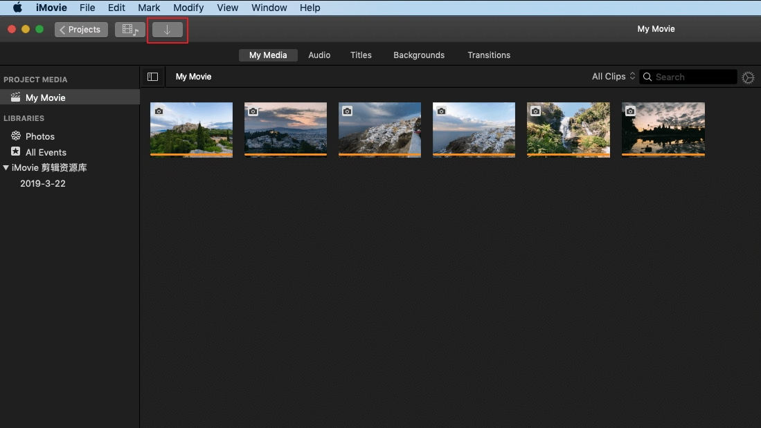 iMovie 4k slideshow maker for Mac