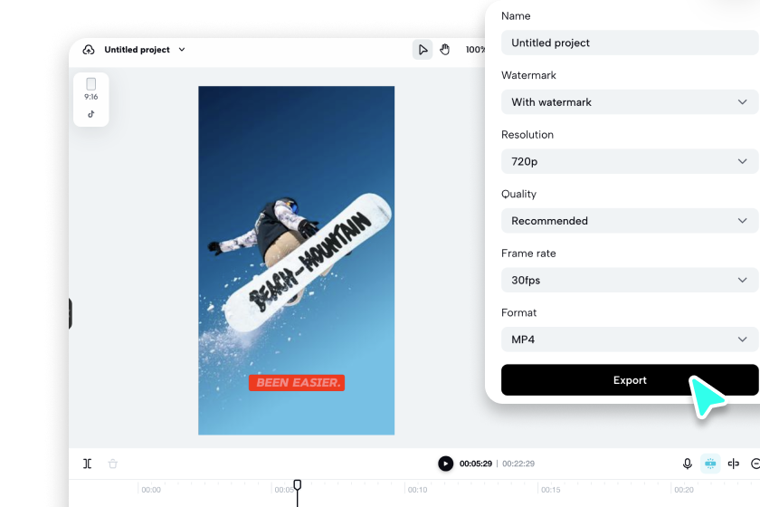 Eksportuj i udostępniaj swój film